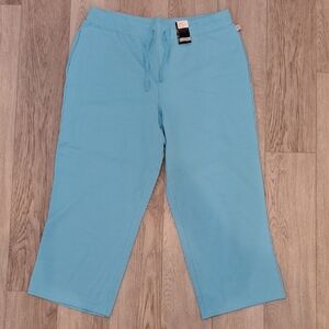 New York & Company Light Blue Capris